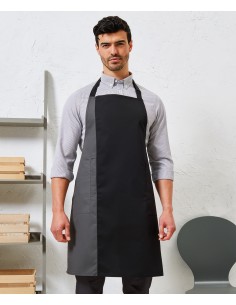 P-PR162-Colours Collection Contrast Bib Apron 2